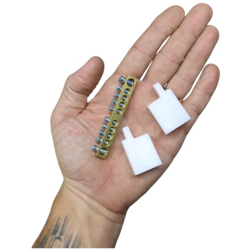 Barramento Universal Neutro ou Terra com 10 Furos para Painel Quadro Elétrico - Image 5