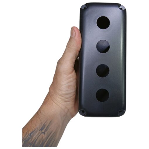 Caixa para Botoeira Interruptor Botão Led Vazia com 4 Furos 22mm de Sobrepor - Image 2